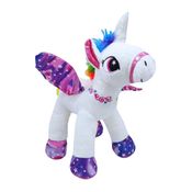 UNICÓRNIO DE PELÚCIA FIZZY TOYS FC2603 BRANCO