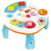 Mesa De Atividades Educacional Infantil Pimpolho Branco/Azul