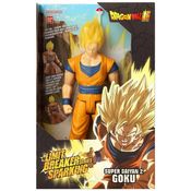 Dragon Ball Super - Boneco 30cm Breaker Series Sparking – Super Saiyan 2 Goku C/ Som E Luz - Bandai