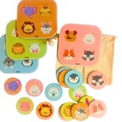 Bingo Animais do Mundo - com bolsa - Brinquedo Educativo 2 - 3 anos