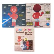 Jogo do Corpo Humano Aprendendo e Brincando para Autistas - Meninos I