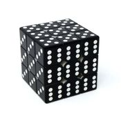 Cubo Mágico Profissional Vinci Cube Dado - Preto (3x3x3)
