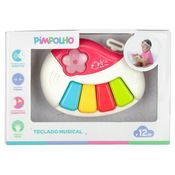 Teclado Musical Pimpolho Rosa