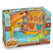 Kit Club Massa Gelato Base Azul e Amarelo Usual 556