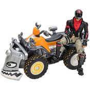 Veículo Roda Livre Com Figura Fortnite Quadcrasher E Burnout Jazwares 01026