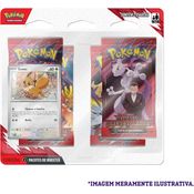 Pokemon Cartas - Escarlate e Violeta 10 - Rivais Predestinados - Blister Quádruplo com 25 Cards
