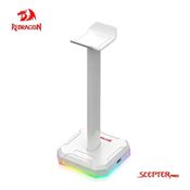 Headset Gamer Suporte Fone de Ouvido Redragon Scepter Rgb Pro HA300 Branco