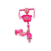Patinete Infantil Luz e Som Zoop Toys Rosa