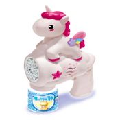 Brinquedo Solta Bolhas Unicornio Presente Meninas Crianças Rosa Vexo Toys
