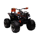 QUADRICICLO ELETRICO 12V ATV CAN AM PRETO/LARANJA - BANDEIRANTE