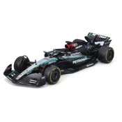Miniatura Fórmula 1 Mercedes Benz W15 AMG Petronas 63 Russell 2024 1/43 Burago 38208