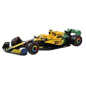 Miniatura Fórmula 1 McLaren MCL38 Racing Senna 4 Norris GP Mônaco 2024 1/43 Burago 38214S