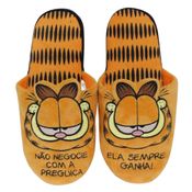 Pantufa Garfield Original Oficial, Zona Criativa, Tamanhos 33 ao 41 Chinelo De Quarto