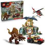 LEGO - Jurassic World - Missão Aérea de Espinossauro e Quetzalcoatlo - 76976