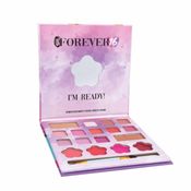 Kit Beleza Infantil - Book Maquiagem Forever 16 Make Brinq Mk86 - Polibrinq