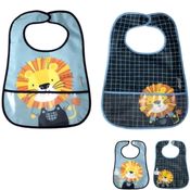 BABADORES COM BOLSO COLETOR LUKE - 2 UNIDADES - CLINGO
