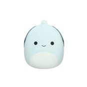 Pelúcia Squishmallows Original Onica Tartaruga Azul 19cm – Super Macia e Antialérgica