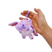Pelúcia Angel Dormindo Disney 12cm Clip-On Fun Original Rosa Fofa Chaveiro Macio Presente