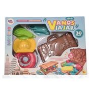 Jogo Vamos Viajar C/ 30 Cartas - Paki Toys 4096