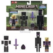 Minecraft Vanilla 2 Figuras Kai Conquistador - Mattel