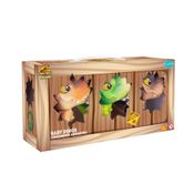 Jurassic World Mini Dinos Pack com 3 T-Rex - Pupee