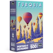 Postais do Mundo – Turquia – Capadócia – Quebra-cabeça 500 peças Nano