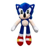 Bicho Pelúcia Sonic 30cm Brinquedo Antialérgico
