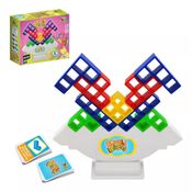 Jogo Blocos Tetris Torre Encaixe Tower Equilibrio Caiu Perdeu Art Brink