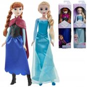 Kit c/ 2 Bonecas Frozen - Anna e Elsa - Princesas Disney - Mattel