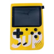 Console Vídeo Game Portátil Sup 400 Jogos Amarelo