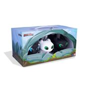 Figura De Ação - Como Treinar O Seu Dragão - Baby Dragões  - Mini Dawn, Dusk E Eclipse - Pupee