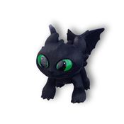 Figura De Ação - Dreamworks - Como Treinar Seu Dragão - Baby Dragões - Mini Eclipse - Preto - Pupee
