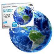 Quebra-cabeça Redondo 500 Peças Planeta terra
