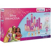 Brincando de Engenheiro Princesas Disney 80 Peças Xalingo