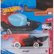 Hot Wheels Rescue - Sky Boat vermelho