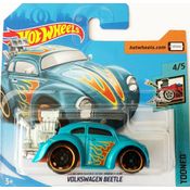 Hot Wheels Tooned - Volkswagen Beetle Verde (Fusca)