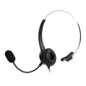 Headset Corp uno Microfone rotação 360° USB cabo 1.6m VK400