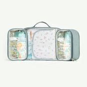 Kit Necessaire Hug Organizadora Com 3 Peças Azul