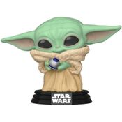 Boneco Funko Pop Baby Yoda 370 The Child Control Knob Star Wars The Mandalorian