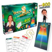 Jogo De Tabuleiro Show Do Milhão 800 Perguntas - Pais & Filhos