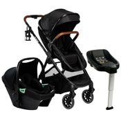CARRINHO TRIO STREET BLACK COM BEBE CONFORTO E BASE ISOFIX - ABC DESIGN