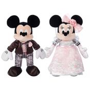 Pelúcia Mickey & Minnie - Noivos - Disney Store