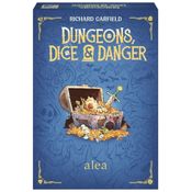 Jogo de Estratégia Ravensburger Dungeons, Dados e Perigos: Aventura Eletrizante para Jovens e Adultos, Jogada Individual ou em Equipe. Desafie-se!