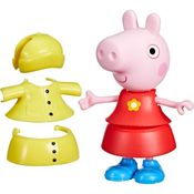 Boneca Peppa Pig Moda para Dias de Chuva Hasbro F8859