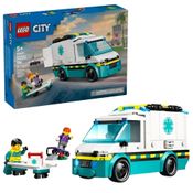 Lego City Ambulancia De Emergencia 184 Pecas 60451