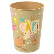 Copo Infantil da Capivara 320ml Capi Vibes Original Plasútil