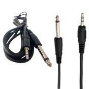 Cabo P10 Mono para P2 Estéreo KAP-P2-P10 Kapbom