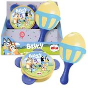 Brinquedo Musical Instrumento Maraca E Pandeiro Bluey - Elka