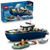 LEGO - City Police - Perseguição Com Barco Da Polícia - 60456