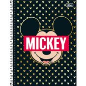 Caderno Universitario Mickey Mouse Sensura 1M 80Fls Tilibra